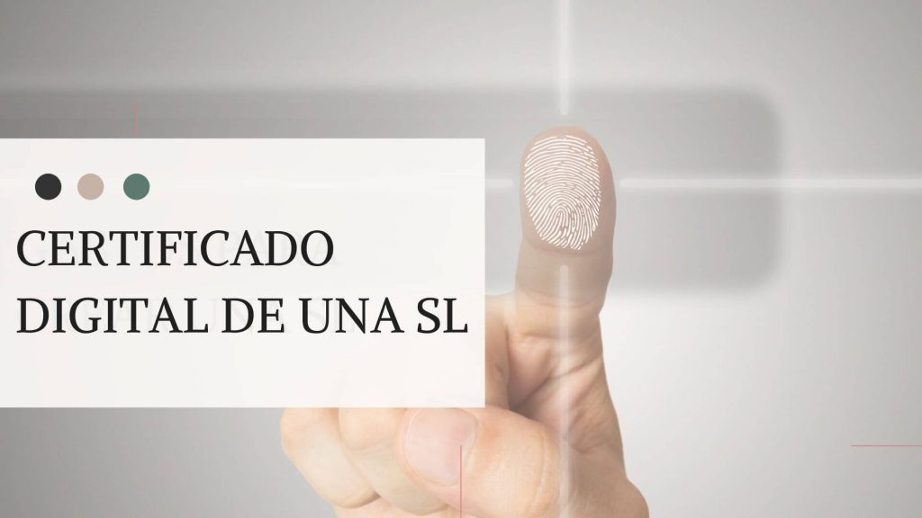 Certificado Digital SL